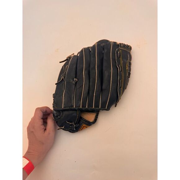 Mag Plus Handcrafted Baseball Glove Leather Brown - Picture 3 of 4